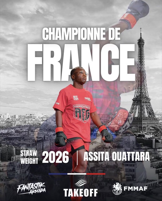 Assita Ouattara — Championne de France 2026 (Strawweight)