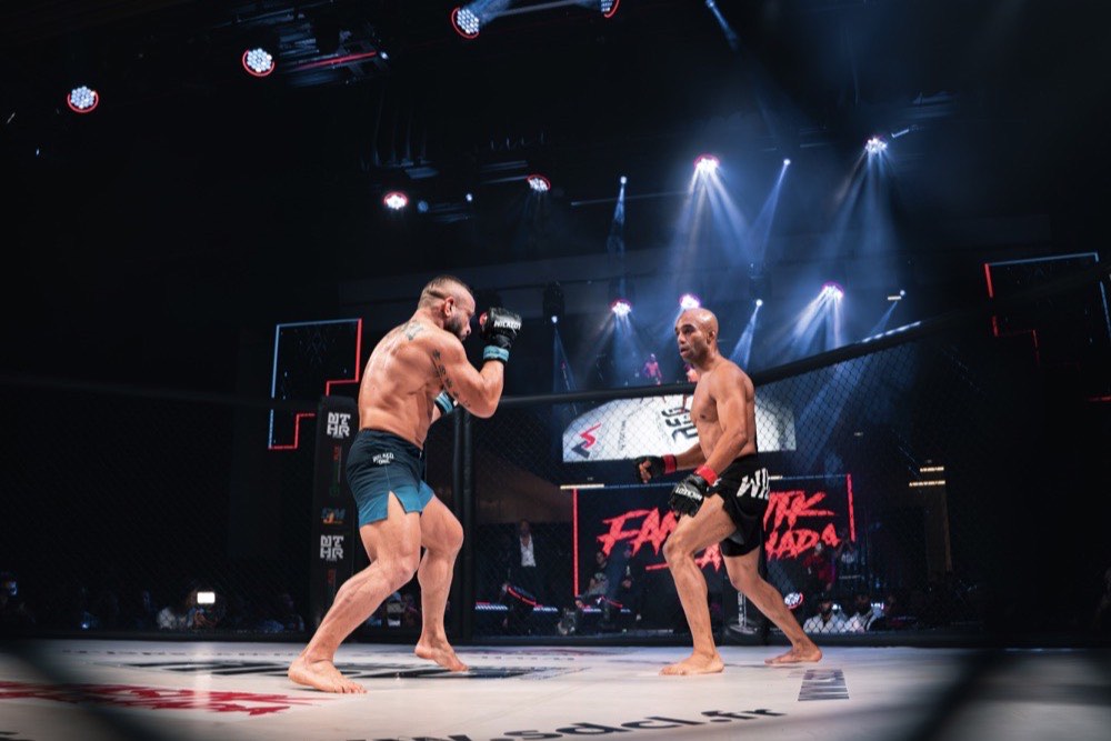 Combat MMA en cage — Armada Fighting Game